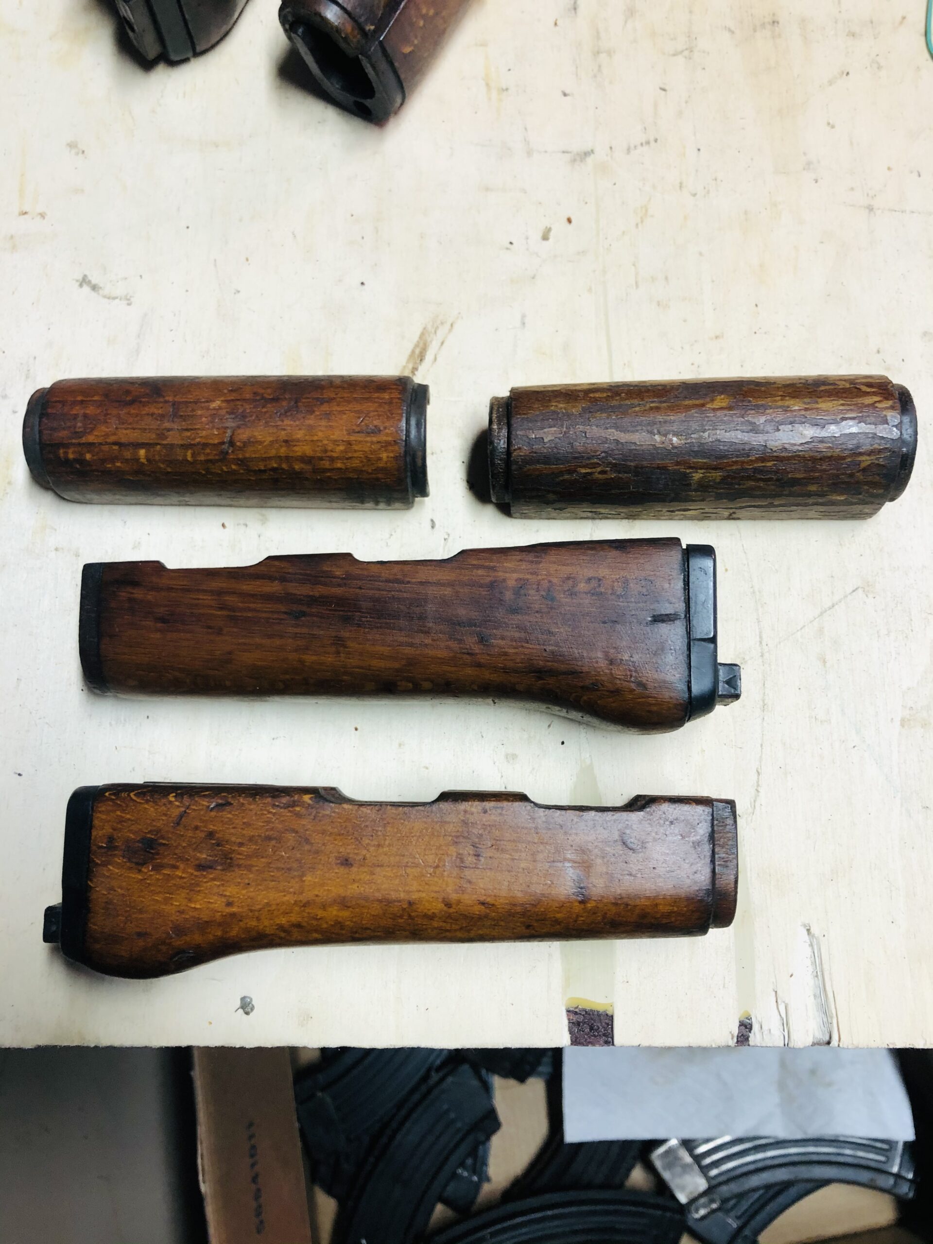 Polish AK47 Hardwood Handguard Set Moka's Raifus