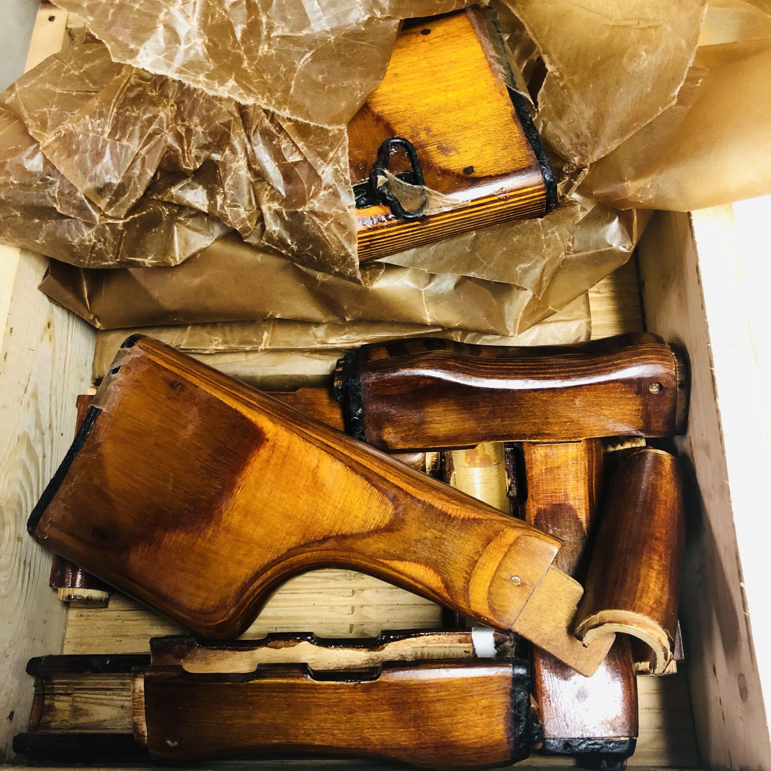 Russian RPK Wood Stock Set (New Old Stock) - Moka's Raifus