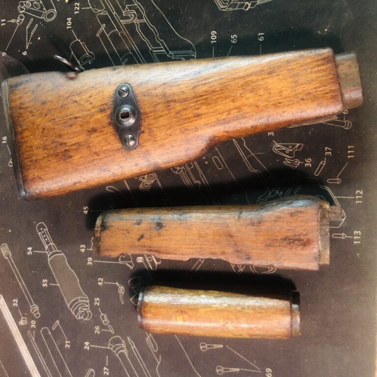 Polish AK47 Wood Stock Set Moka's Raifus