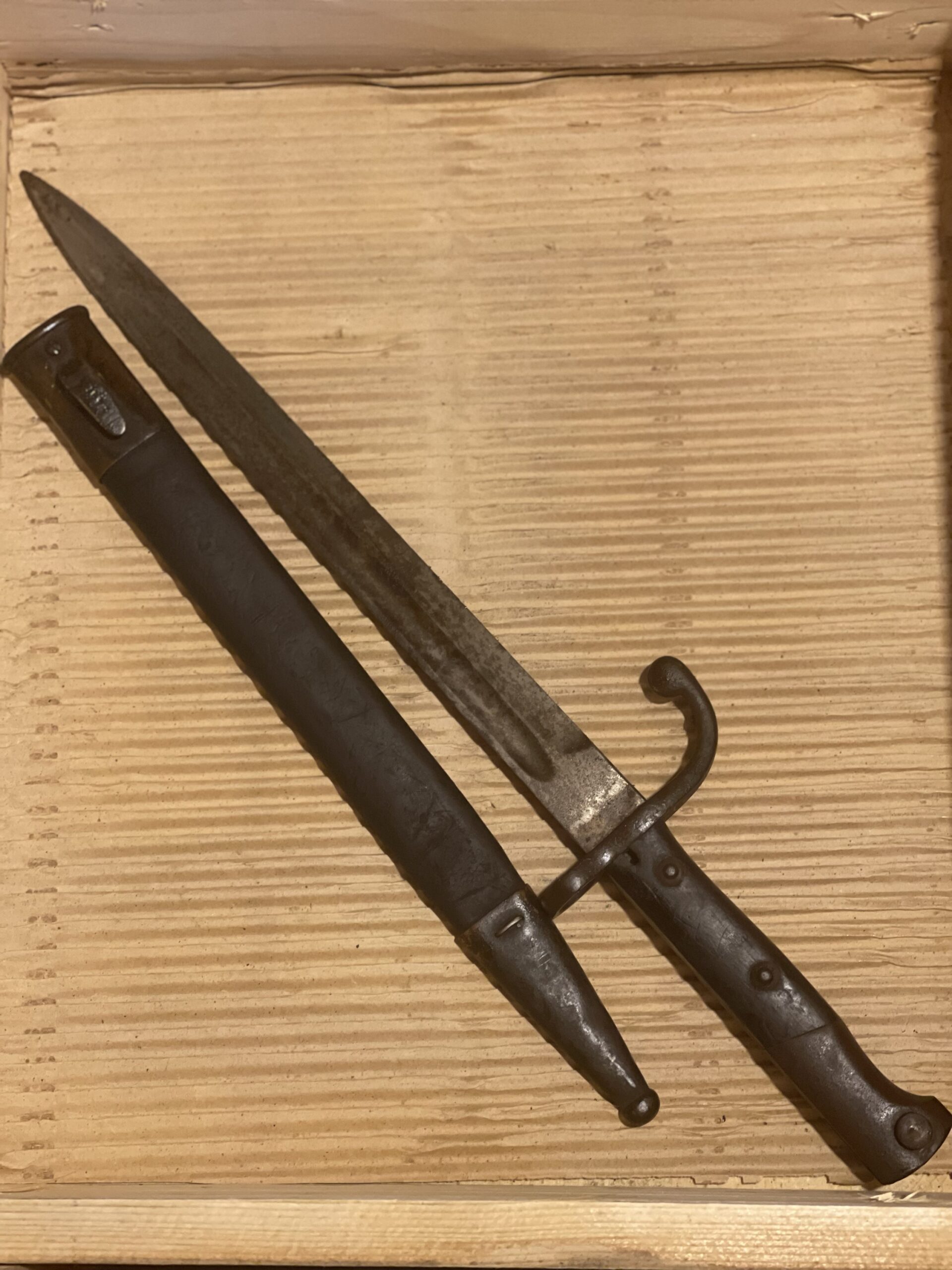 Mauser 1908 Bayonet - Poor Condition