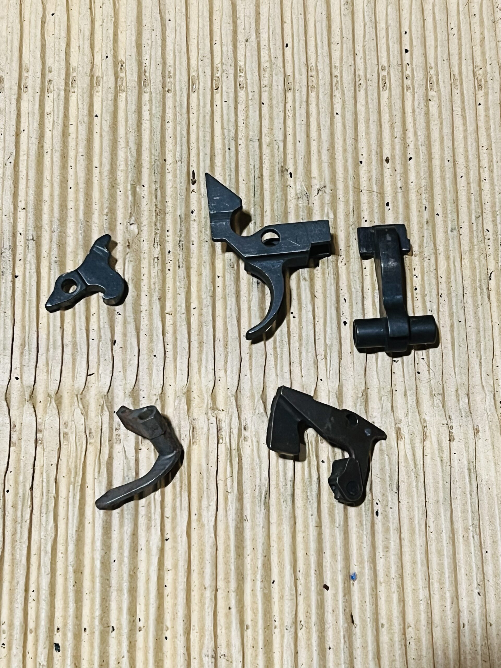 Surplus AK Trigger Set without Springs (Good/Very Good)