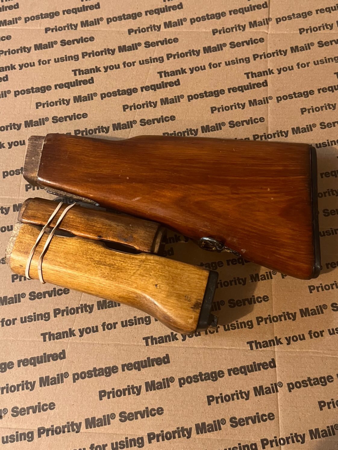 Russian Type2 Wood Stock Set (Excellent/NOS)
