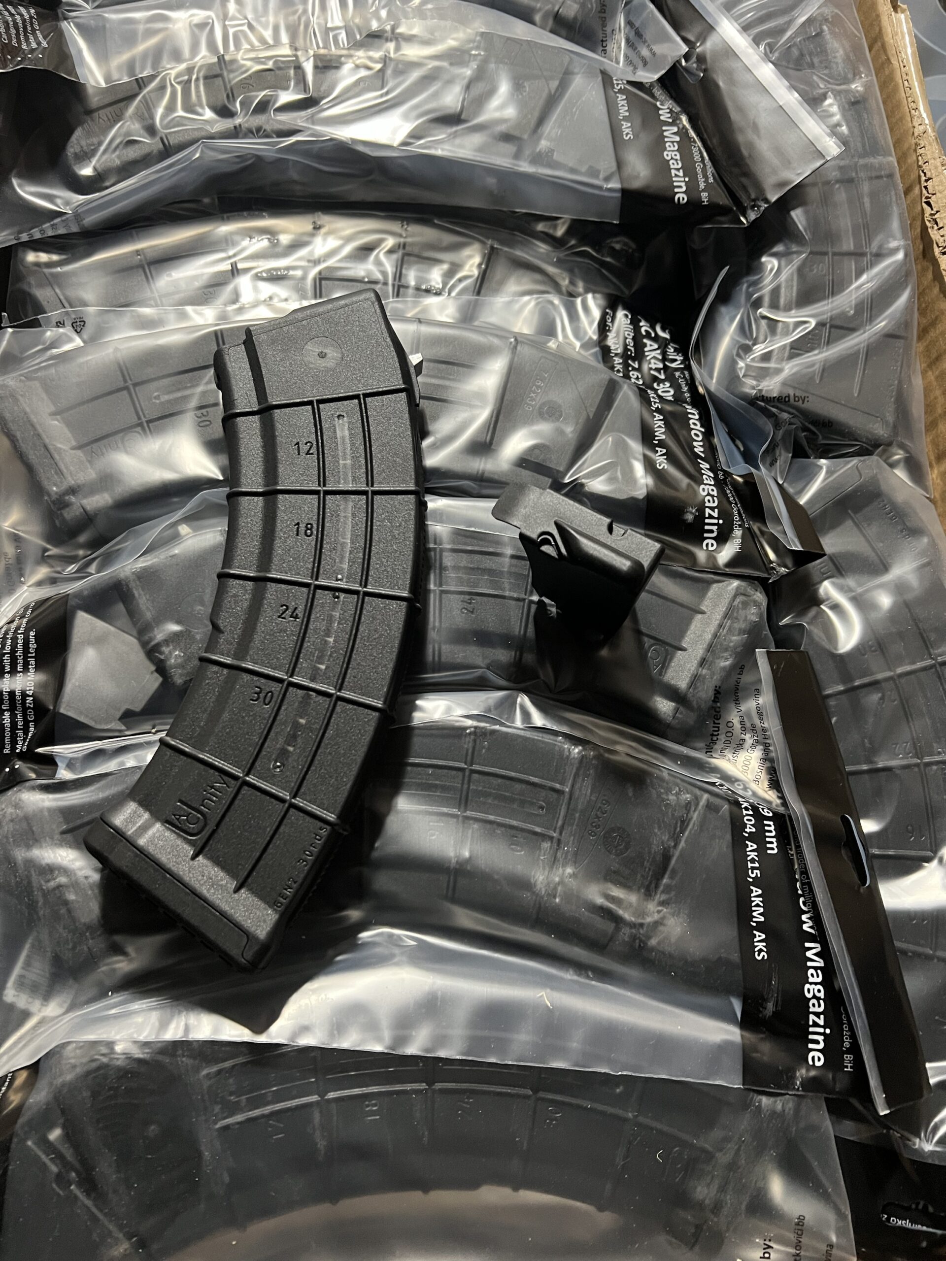 AC Unity Gen2 Windowed 30 Round AK47 Magazine - 7.62x39mm (2 Followers)