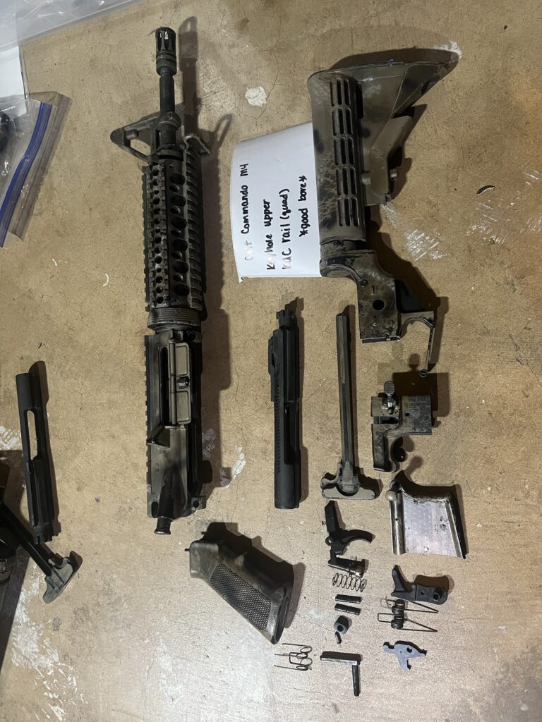 M4 Colt Commando Build Colt M4 Commando 5.56mm Parts Kit (Good/Very Good) - Moka's Raifus