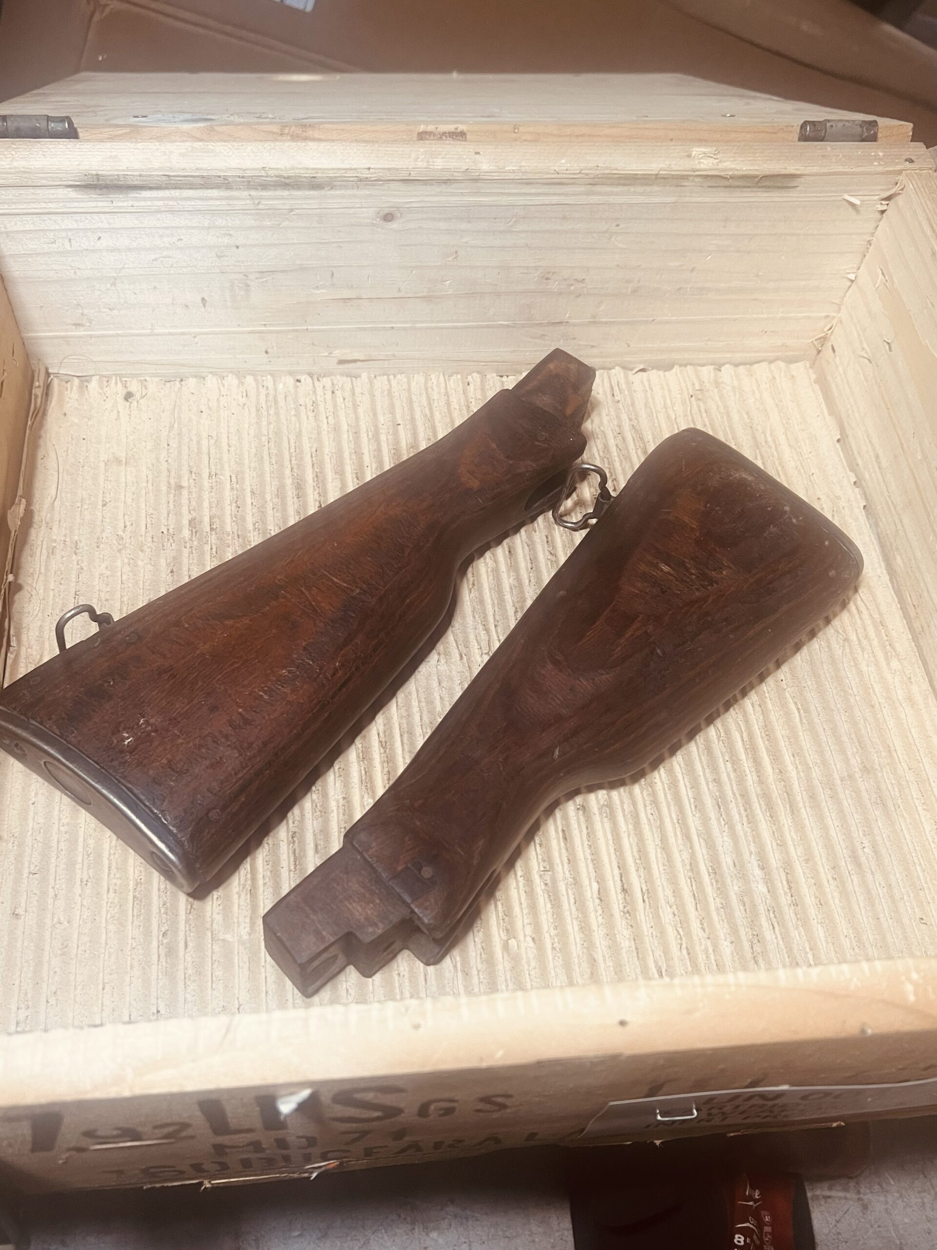 Romanian MD63 Laminate Wood Stock (Good/Very Good)