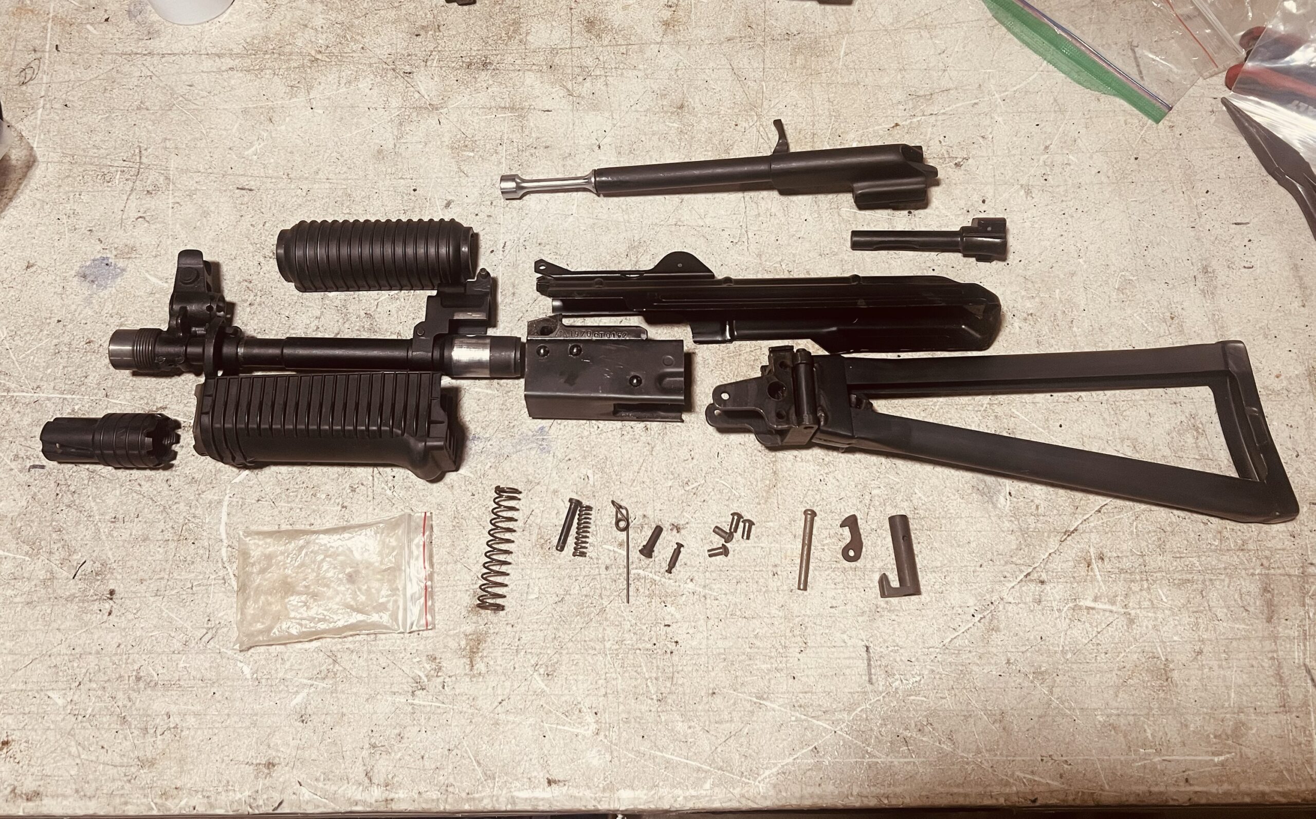 Bulgarian AKSU47 Parts Kit (Excellent)