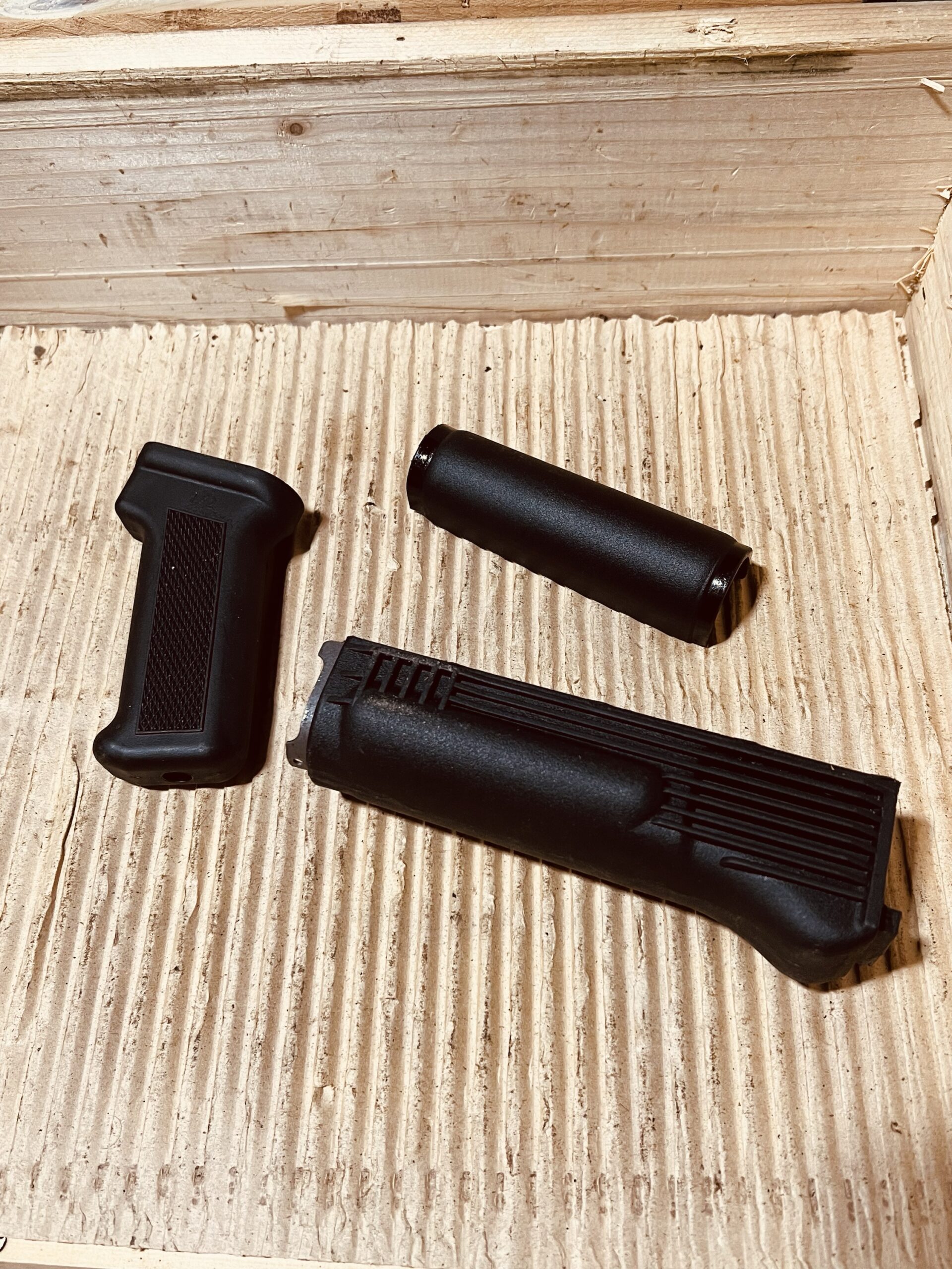 Bulgarian Black Polymer Handguard Set with Pistol Grip (Excellent)