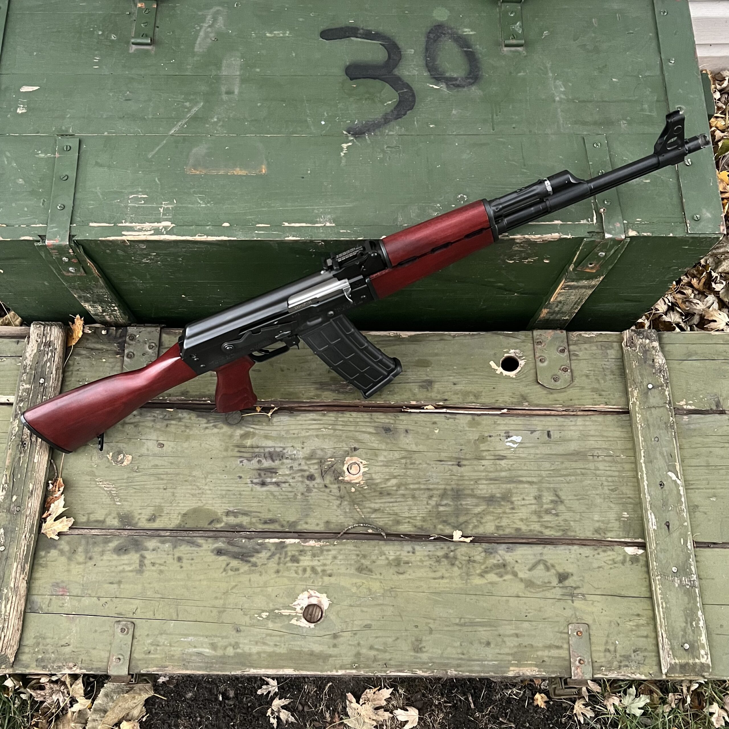 Zastava ZPAP M90 Rifle (Serbian Red) - 5.56x45mm - Moka's Raifus