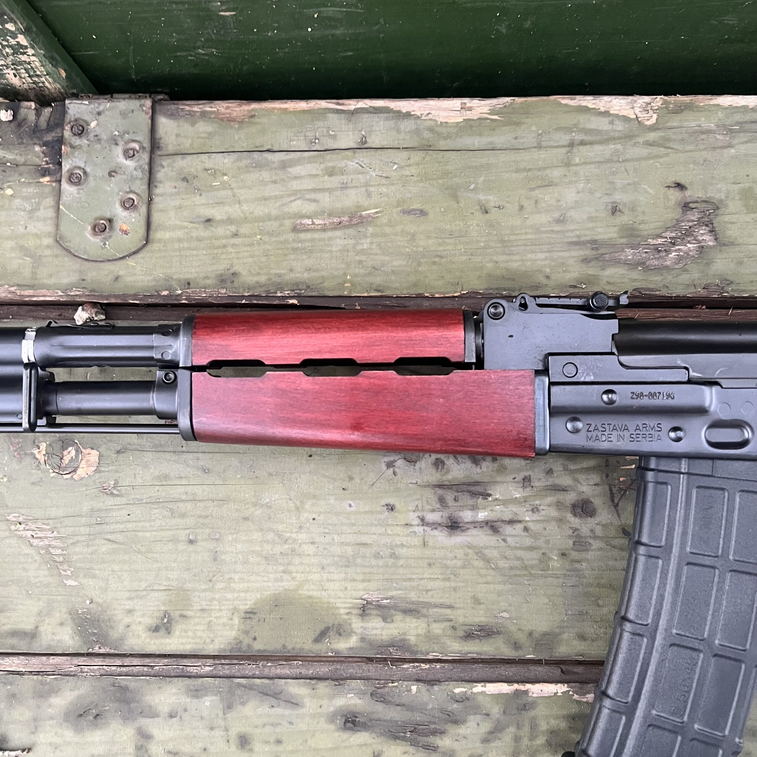 Zastava ZPAP M90 Rifle (Serbian Red) - 5.56x45mm - Moka's Raifus