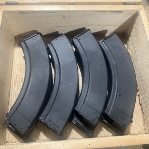 Bulgarian Polymer Steel Lined 40 Round RPK47 Magazine - Black