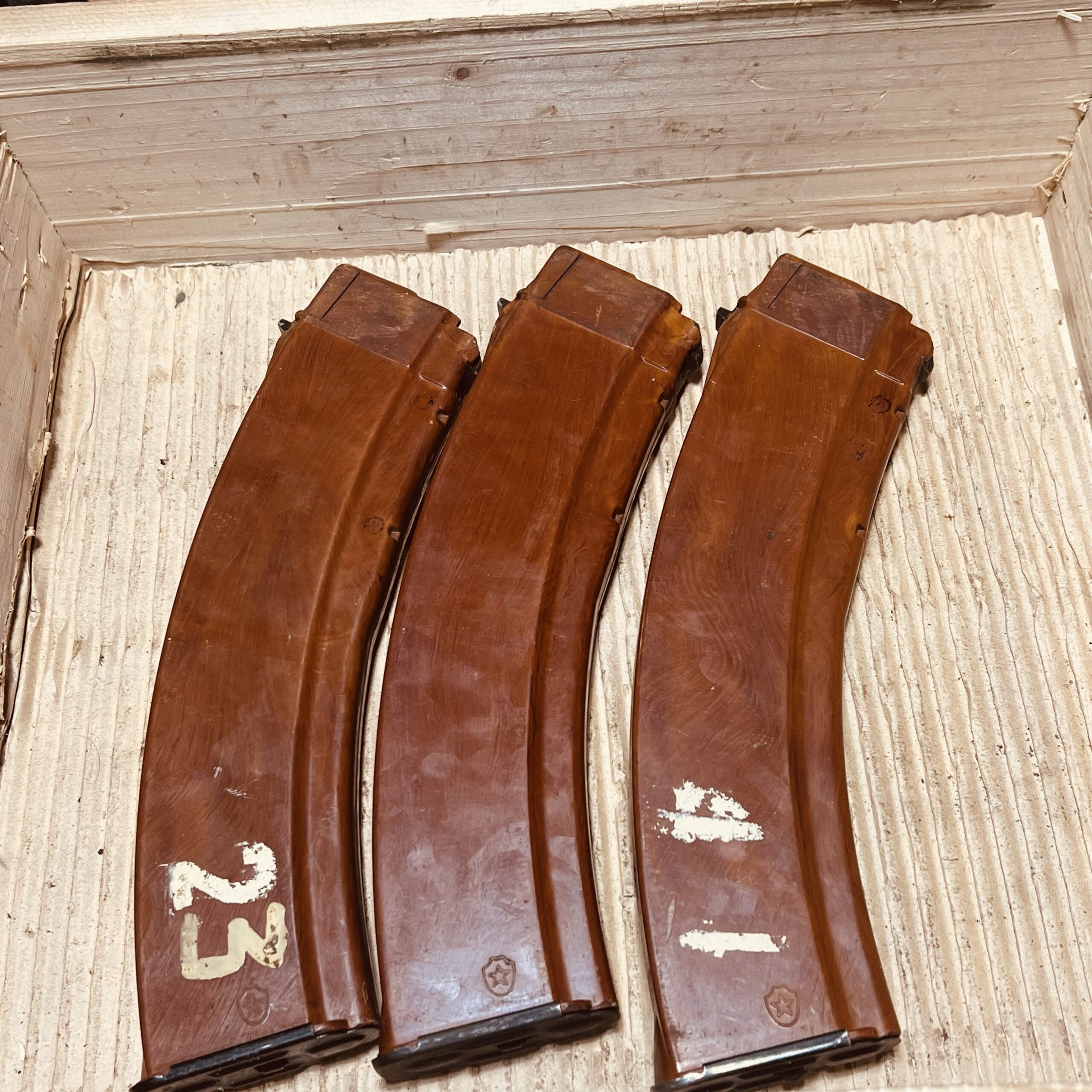 Russian Molot Bakelite 45 Round RPK74 Magazine - Rack Numbered (Excellent)