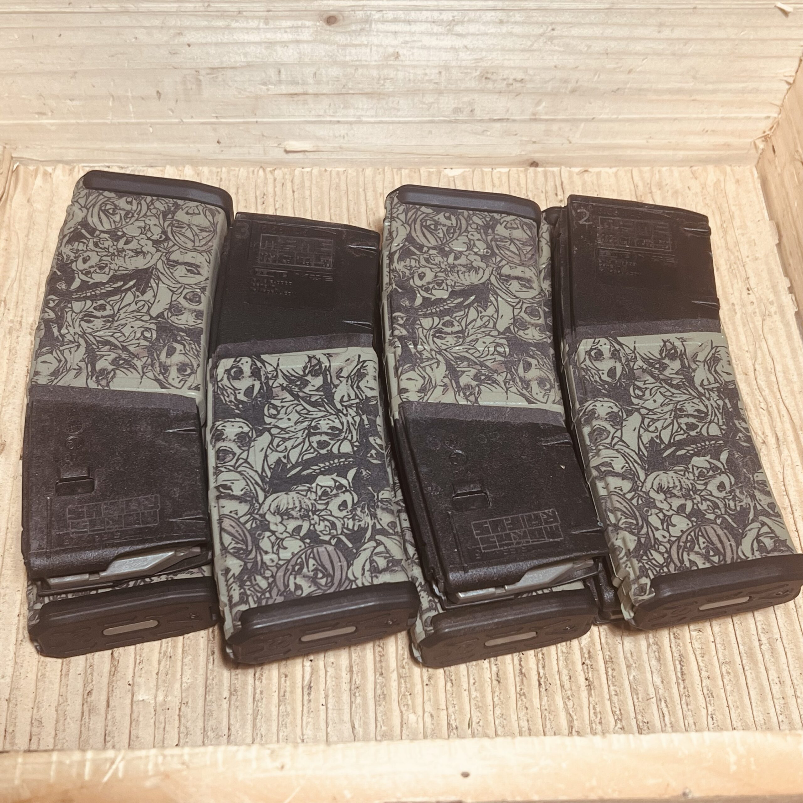 OD Ahegao Magpul 30 Round AR15 Magazine - 5.56x45mm