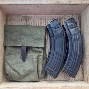 Romanian Steel 30 Round AK47 Magazine - 4 Pack with Pouch