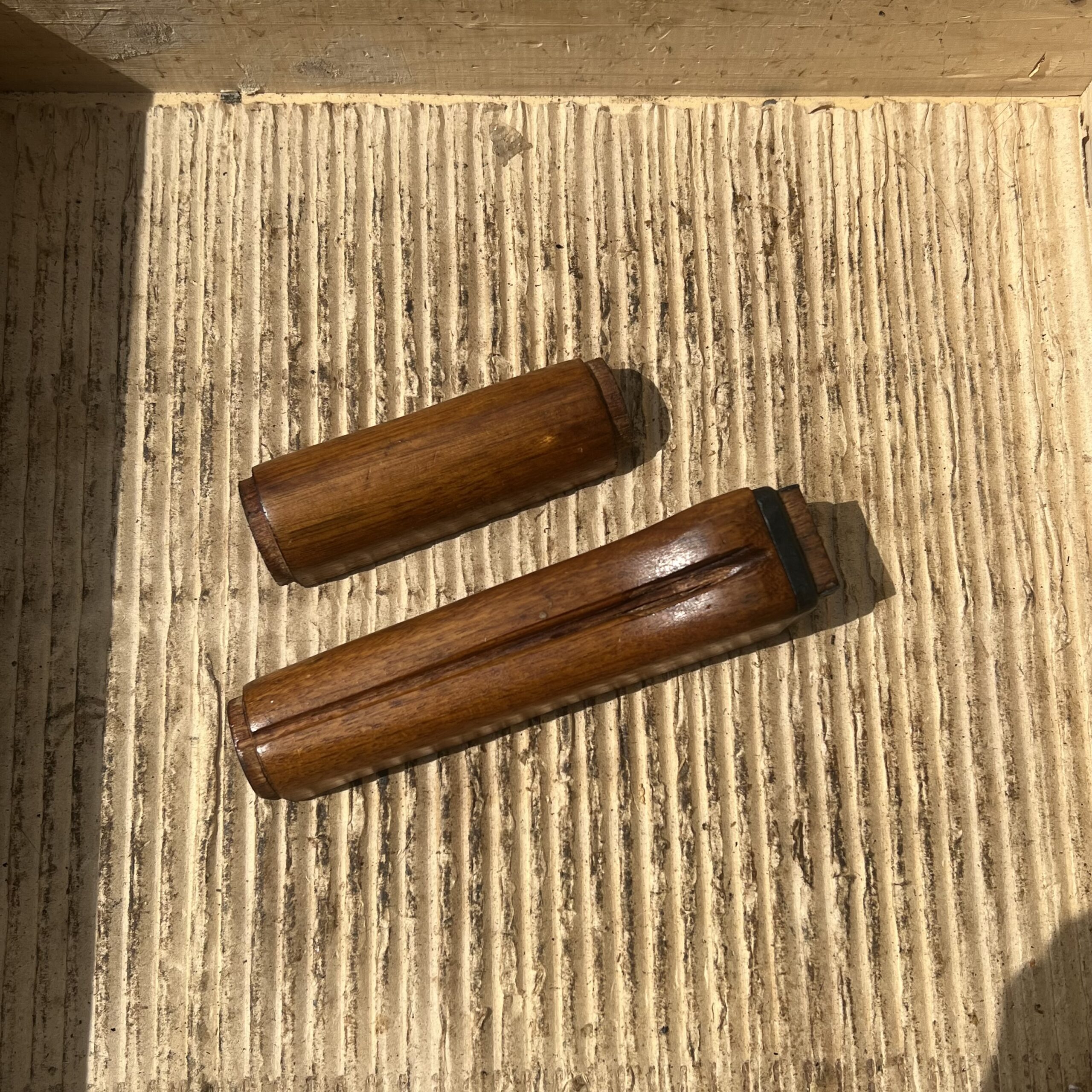 Chinese Spiker Wood Handguard Set (Excellent)