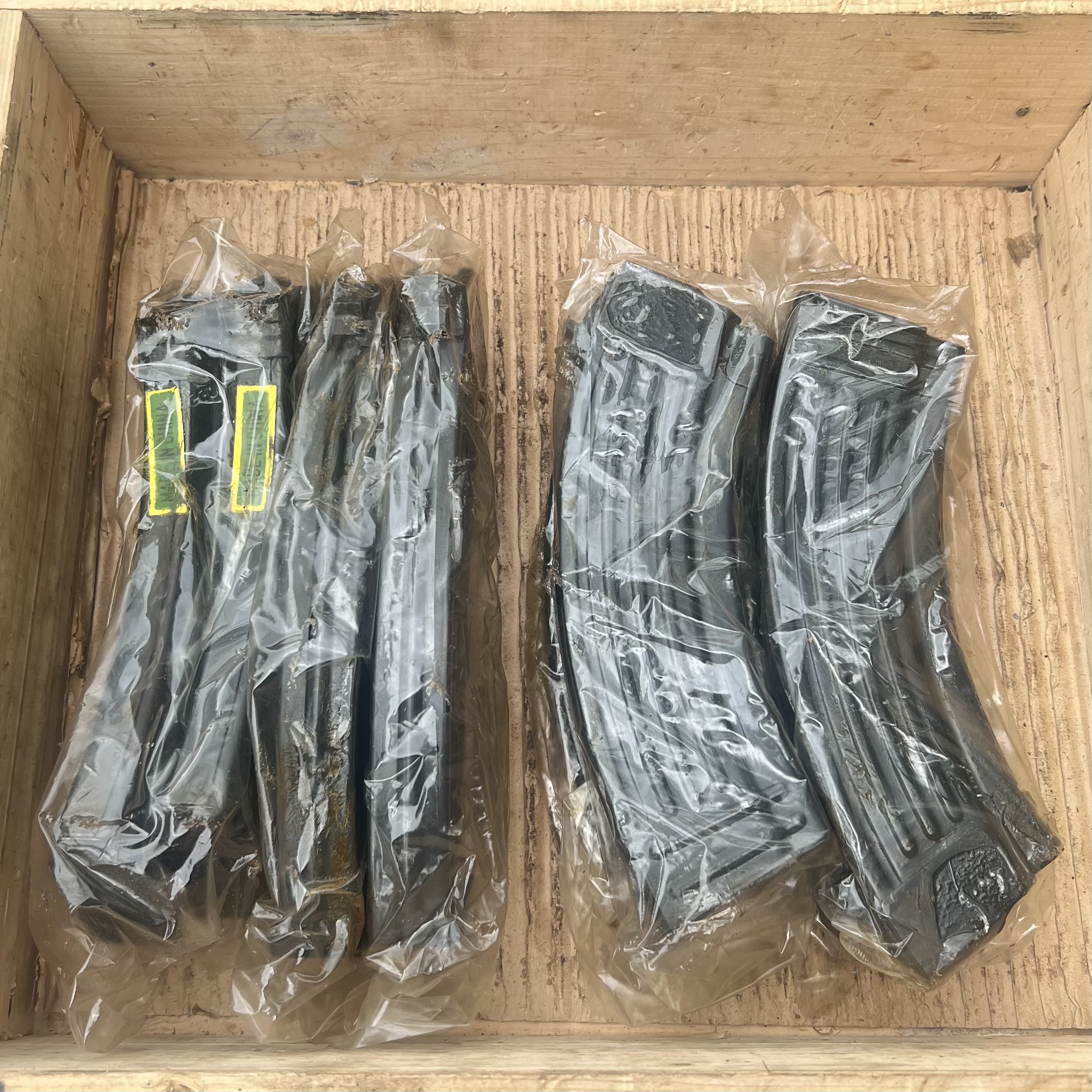 Chinese Flatback 30 Round AK47 Magazine - 7.62x39mm - 2 Pack (NOS)