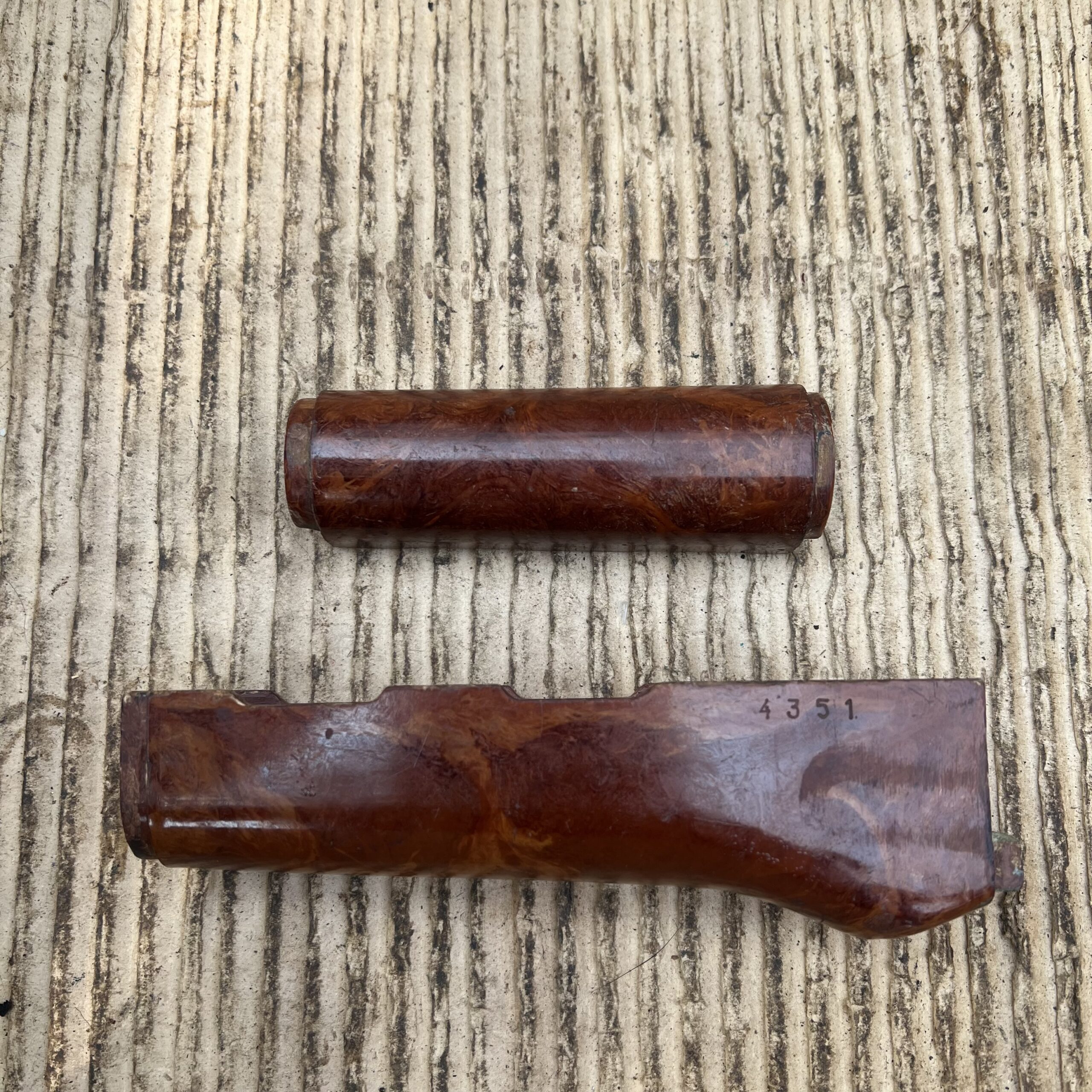 Bulgarian Type3 AK47 Bakelite Handguard Set (Excellent) - Moka's Raifus