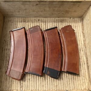 East German Bakelite 30 Round AK Magazine - Pod Arms 5.56x45mm (Very Good)