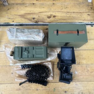 PKM Belt Loader and 2 Pack of 100 Round Assault Drums with Belts - 7.62x54r (Excellent)