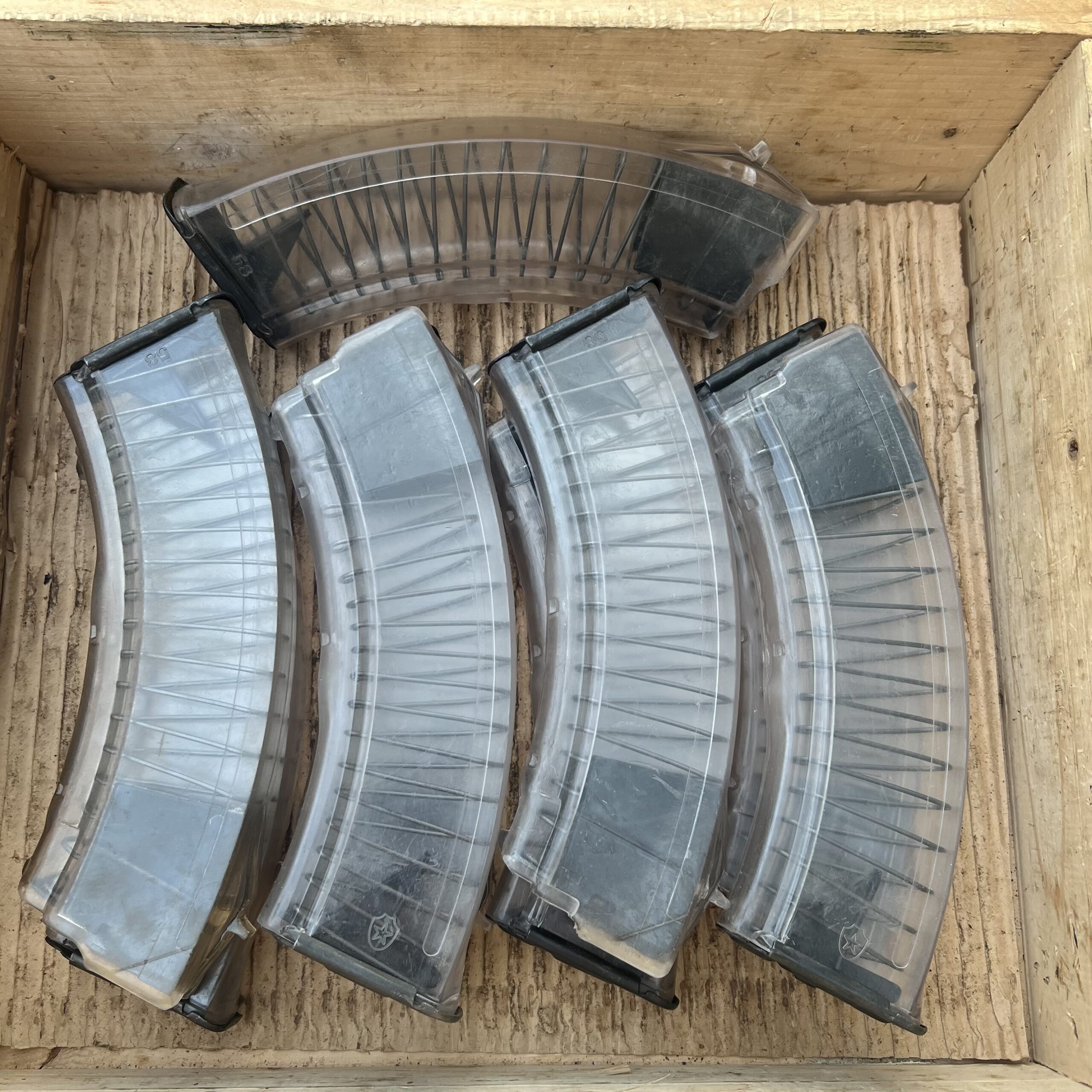Pakistani Khyber Pass Clear Molot Mold 58 30 Round AK47 Magazine - 7.62x39mm