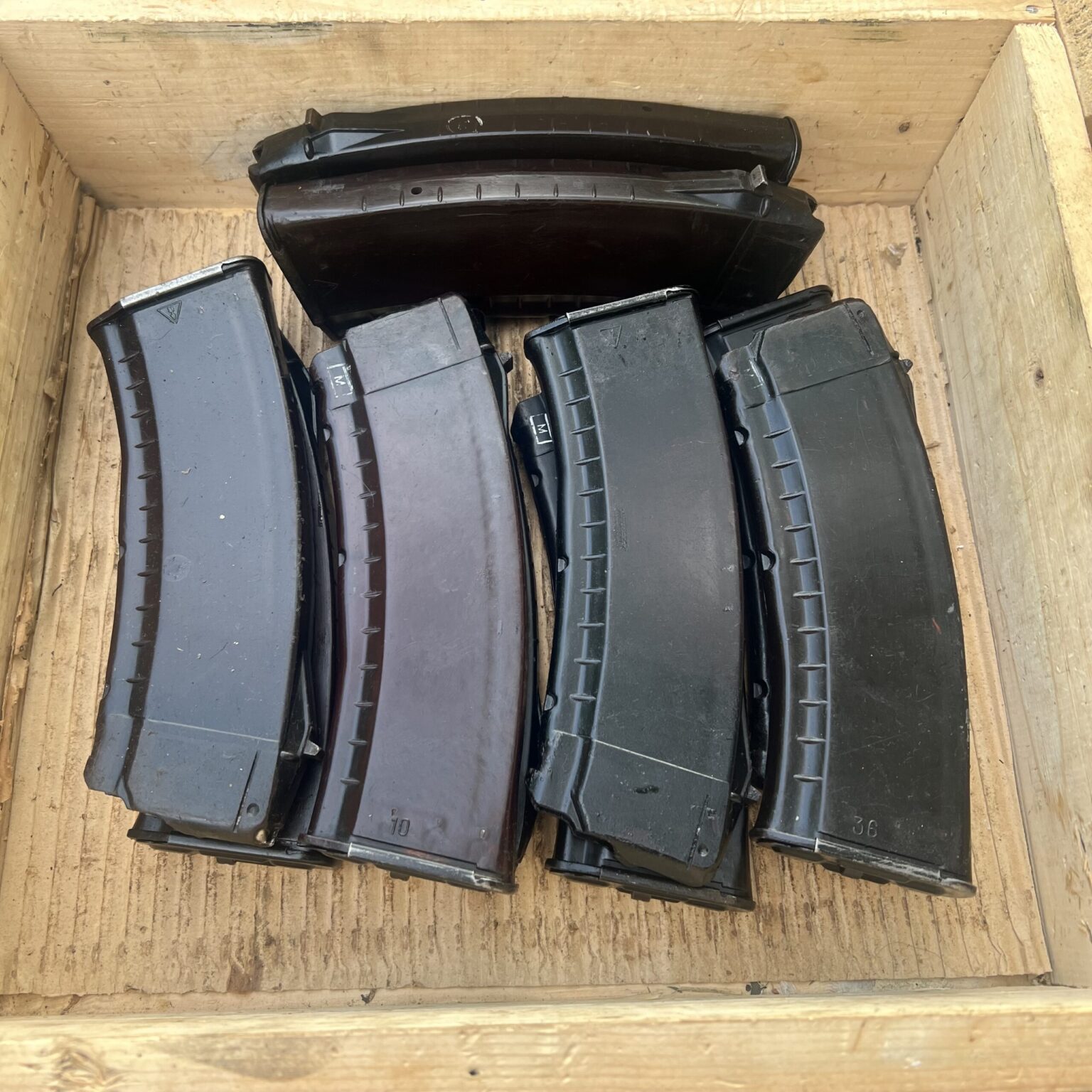 Russian Izhmash Plum 30 Round AK74 Magazine - 5.45x39mm - Moka's Raifus