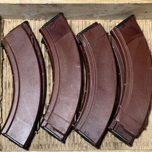 Pakistani Khyber Pass Dark Fakelite Molot 40 Round AK47 Magazine - 7.62x39mm (Excellent)
