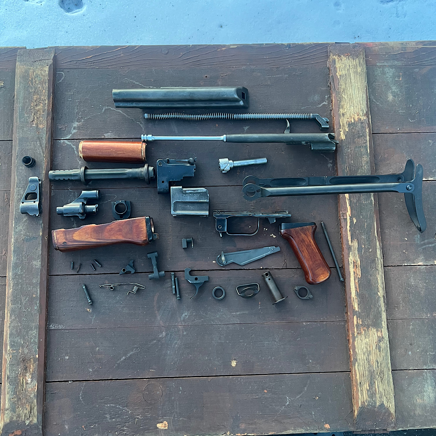 Russian Type3 AKS47 Parts Kit - Non Matching (Very Good)