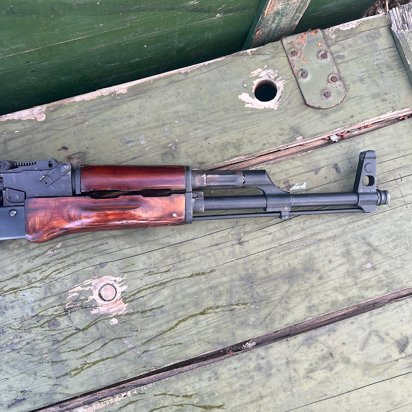 Russian Izhmash 1961 AKM Rifle - 7.62x39mm - Moka's Raifus