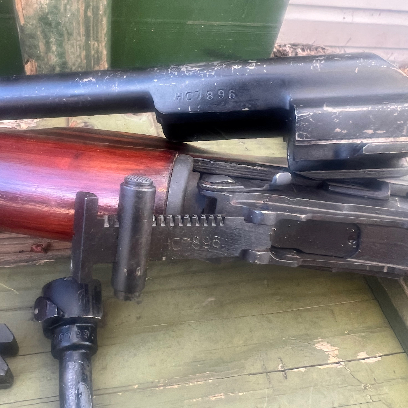 Al 7 Rifle Russian Izhmash 1961 AKM Rifle - 7.62x39mm - Moka's Raifus
