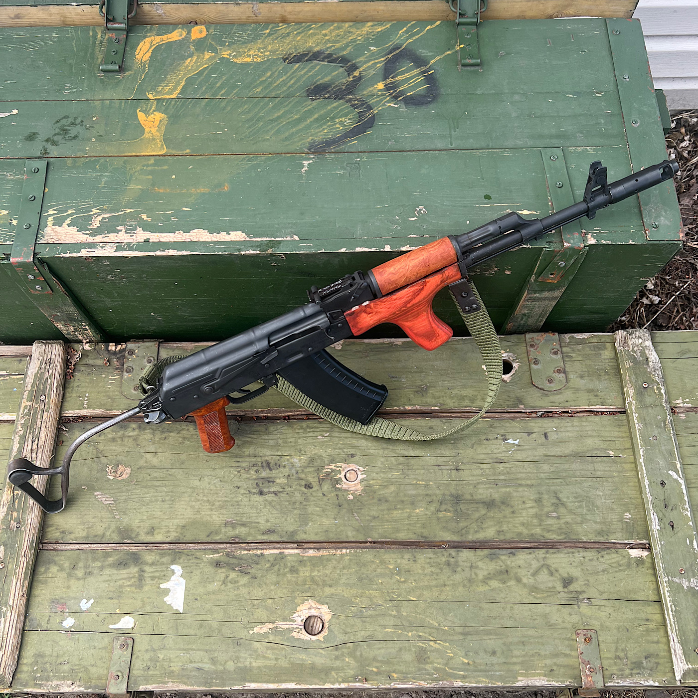 Romanian SAR2 Aims74 Conversion Rifle - 5.45x39mm - Moka's Raifus