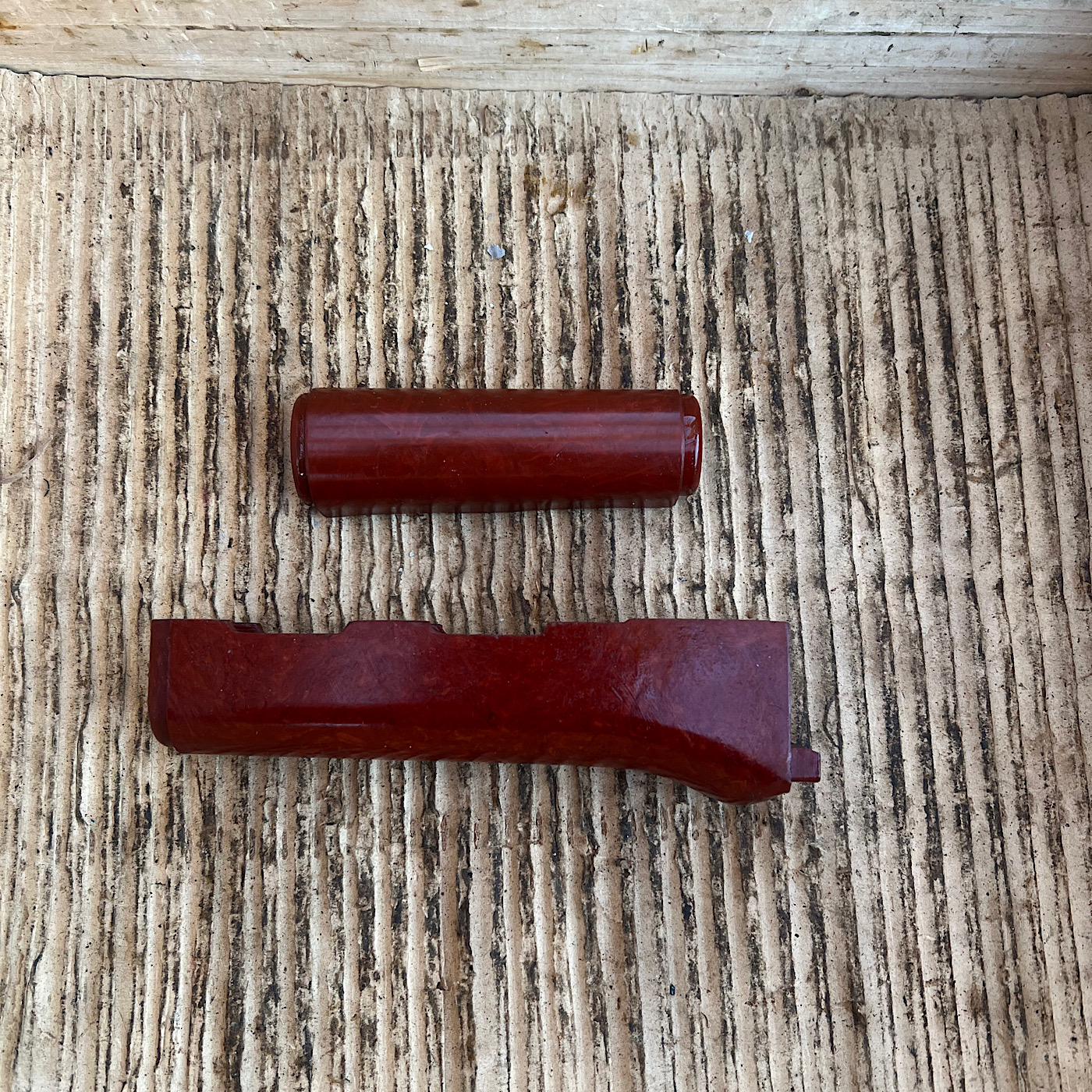 Chinese Bakelite Spiker Cut Handguard Set (Excellent)