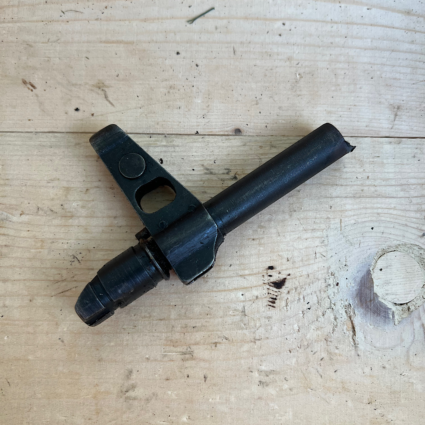 Romanian AIMS65 Front Sight Block + Muzzle Device (Very Good)