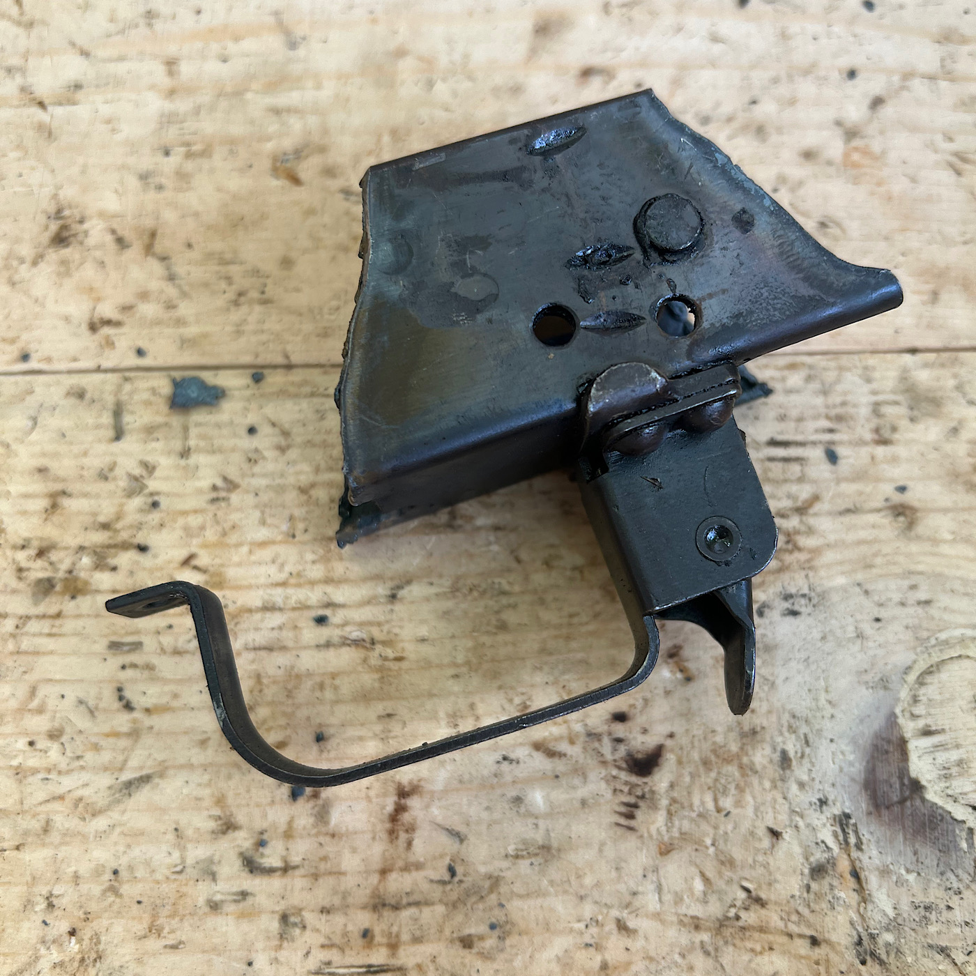 Yugoslavian M70B1 Trigger Guard + Selector Stop Plate (Very Good)