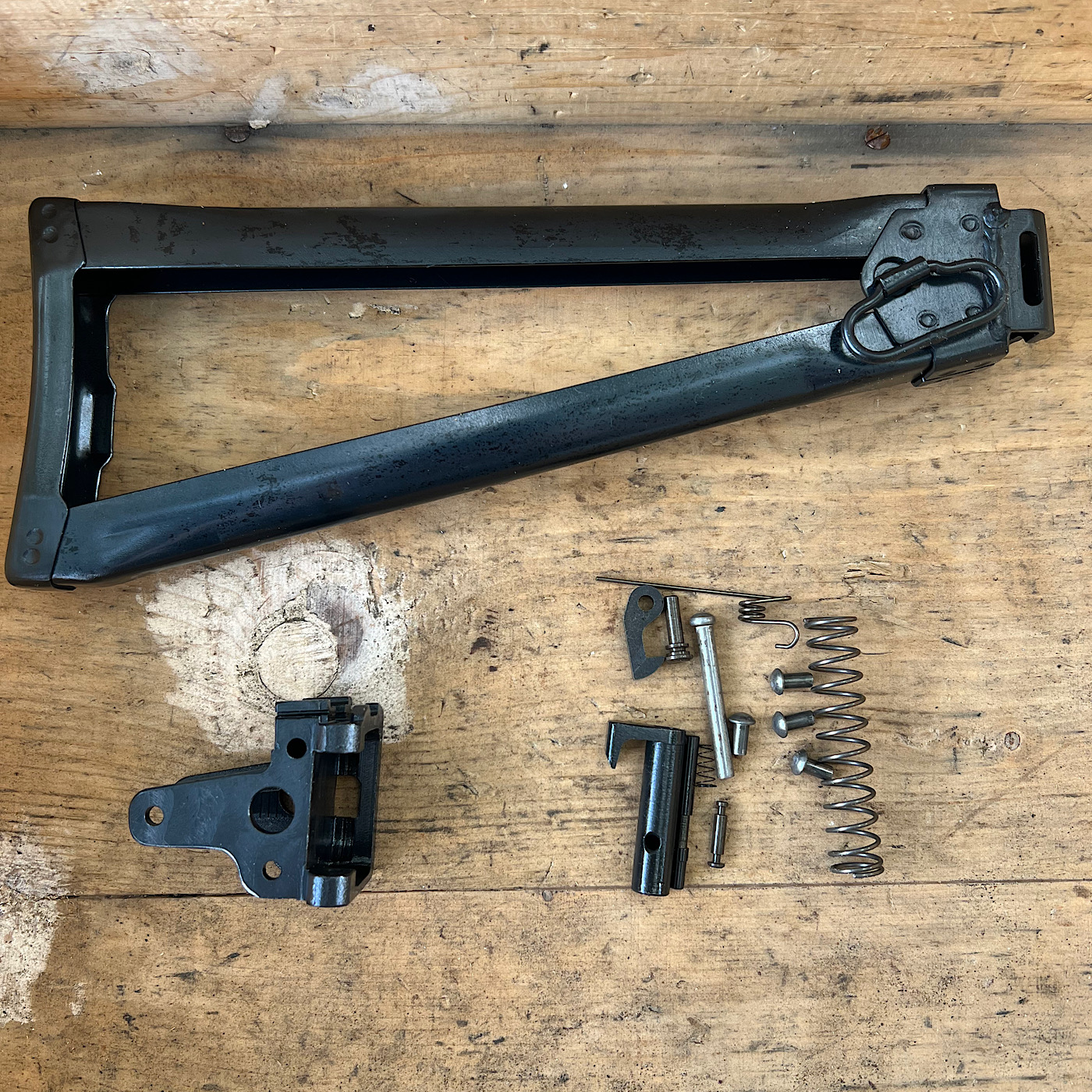 Bulgarian 4.5mm Triangle Folding Stock and Trunnion