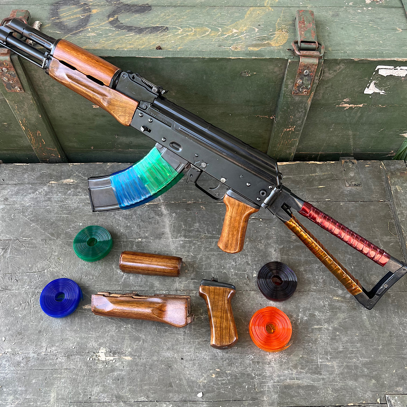 Pakistani Khyber Pass Palmswell Handguard Set