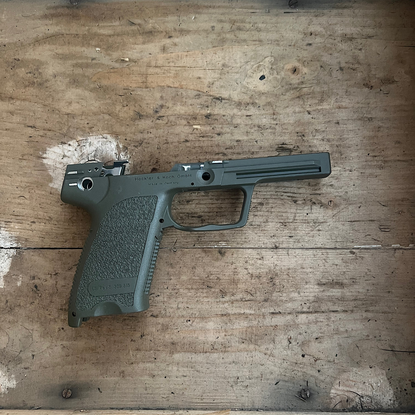 HK USP9 Frame - OD Green - Moka's Raifus