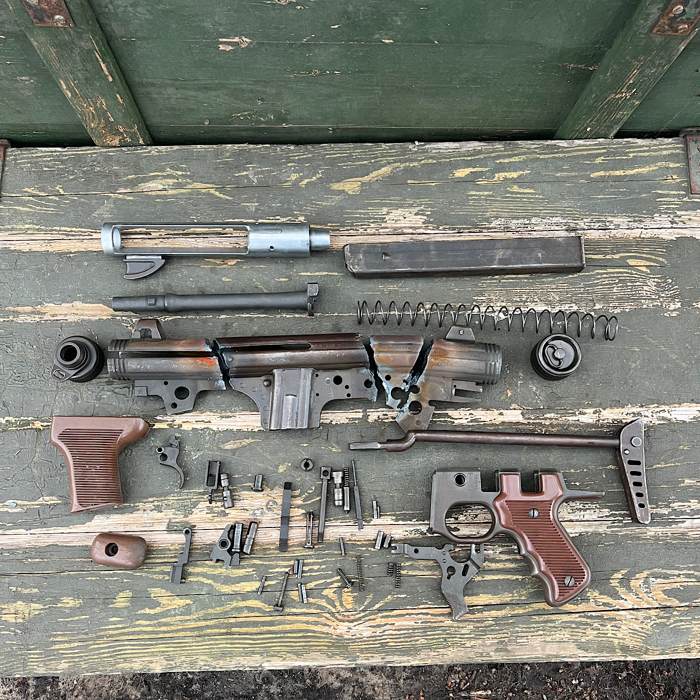 Italian Beretta PM12 Original Barrel Parts Kit