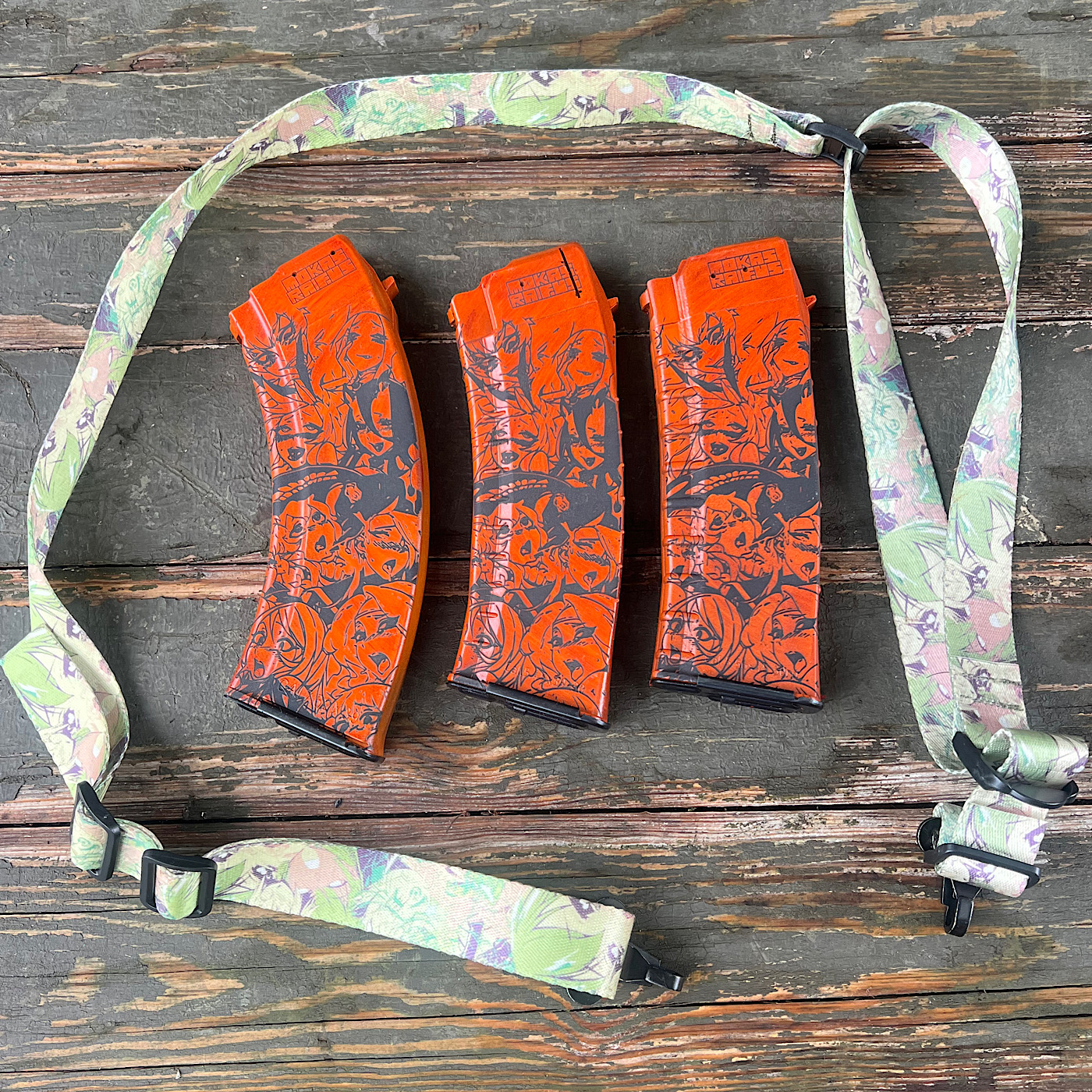 Mokas Raifus Ahegao Fakelite Magazine + Sling Combo