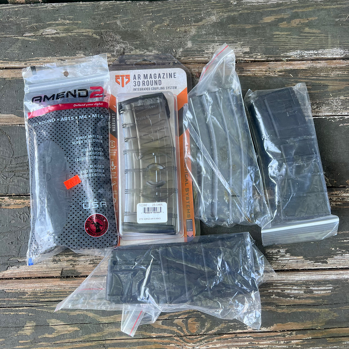 Assorted 30 Round AR15 Magazines - 5.56x45mm
