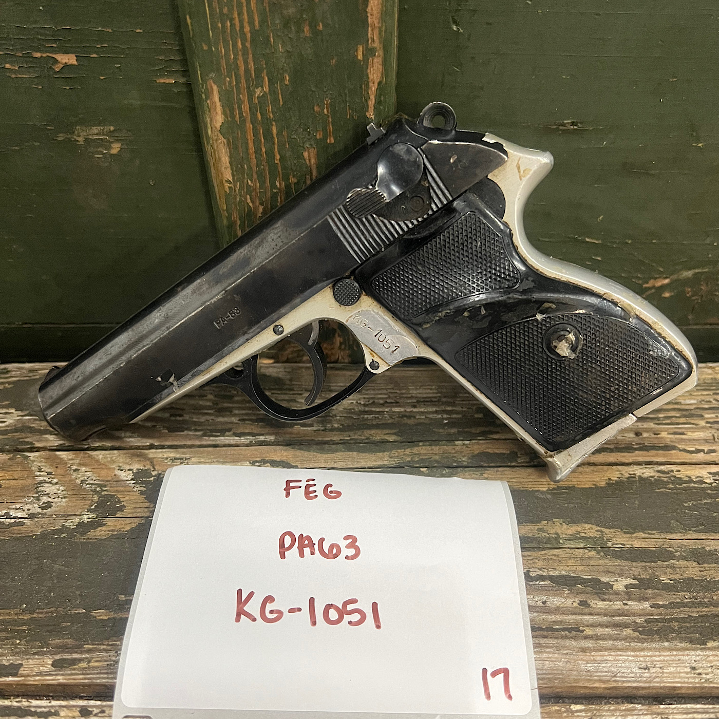 Hungarian FEG PA63 Pistol - 9MM Makarov - Moka's Raifus