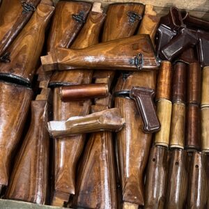 Russian AKM Wood Stock Set