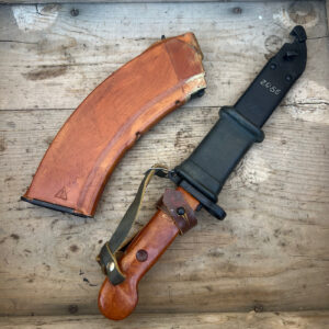 Russian Bakelite 6x3 Bayonet and Magazine - 7.62x39mm