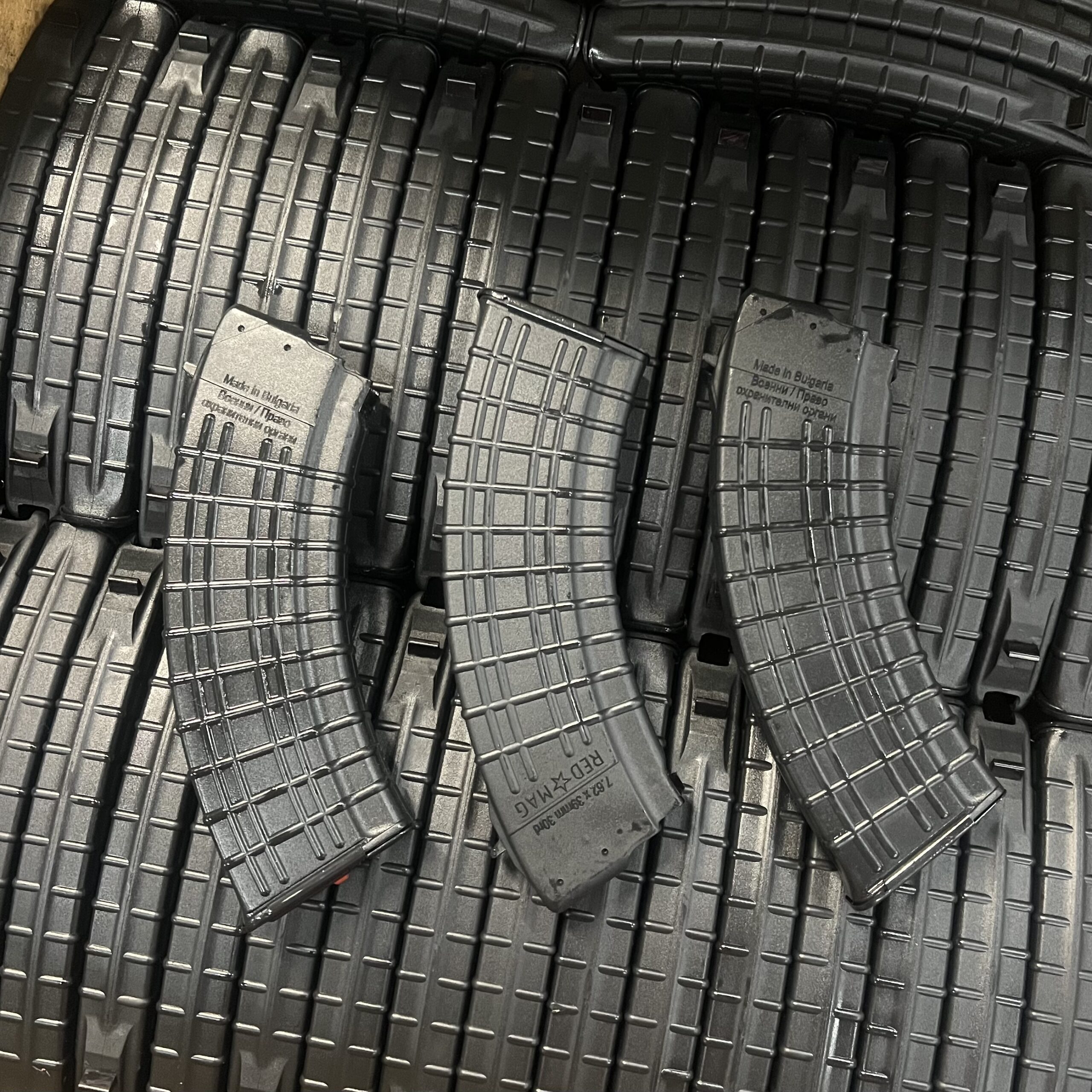 Bulgarian Waffle Steel Reinforced MMI 30 Round AK47 Magazine - 7.62x39mm
