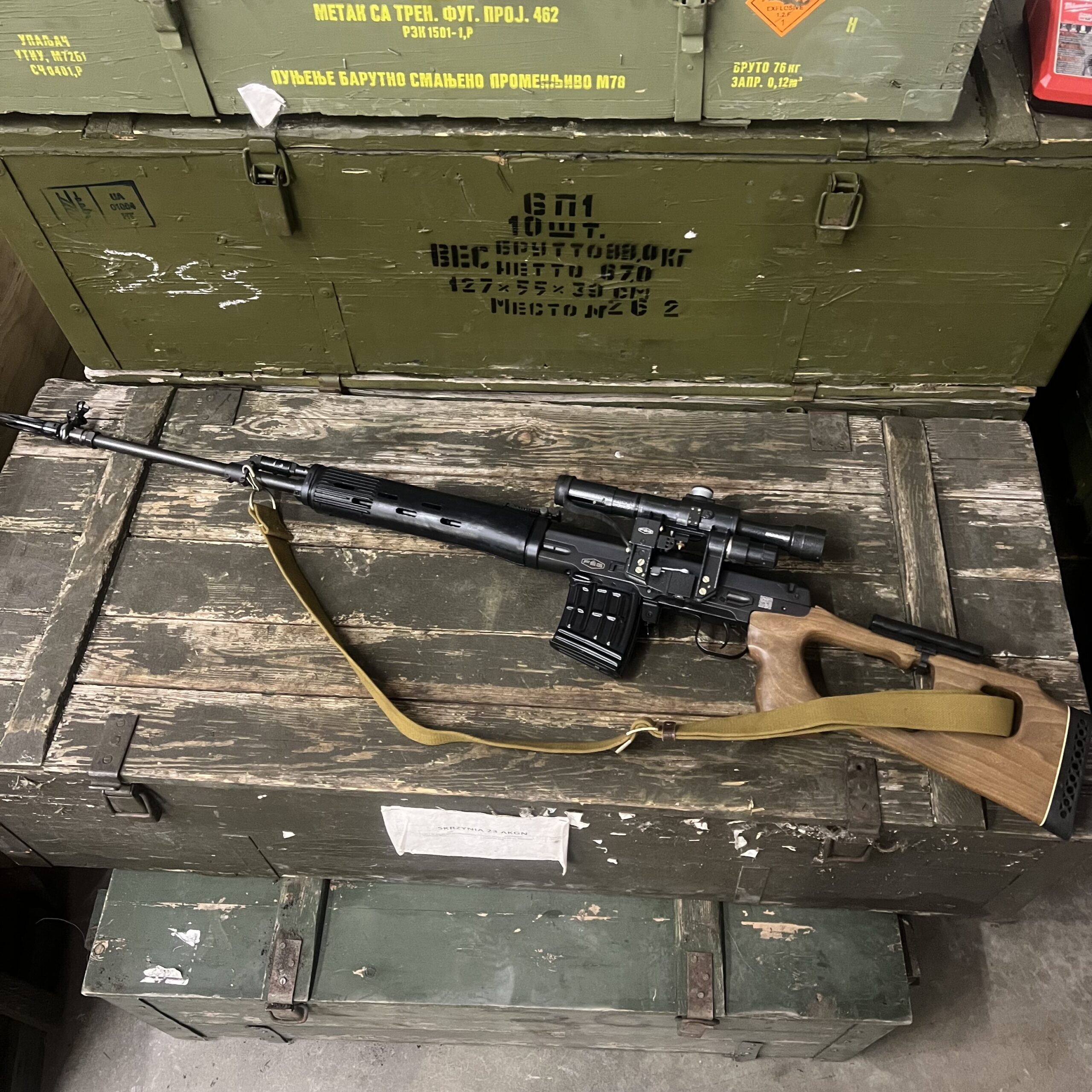 Hungarian FEG HD-18 SVD - 7.62x54r - USED