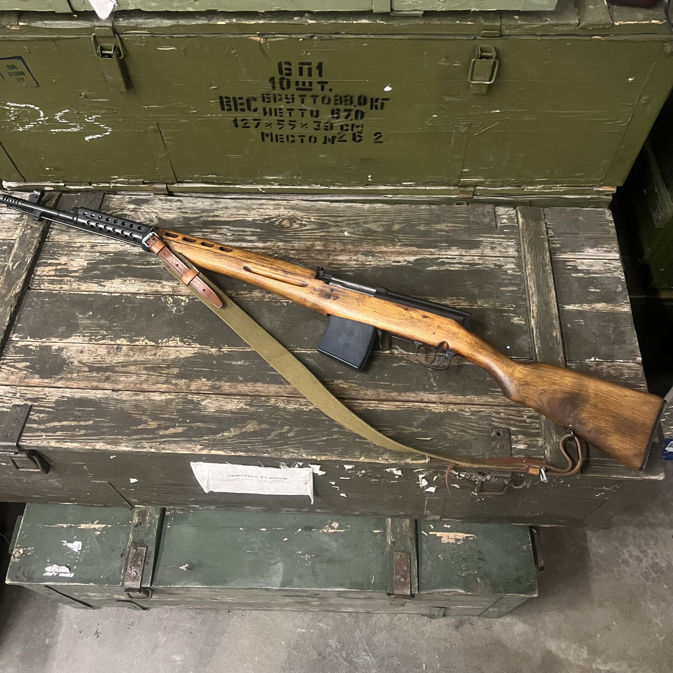 Russian Tula SVT40 Rifle (Excellent) - 7.62x54r