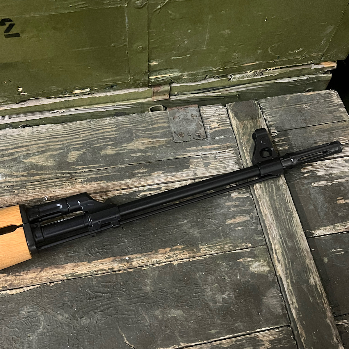 Tabuk Rifle Iraqi Tabuk Sniper Clone Kit Build Rifle - 7.62x39mm - USED - Moka's Raifus