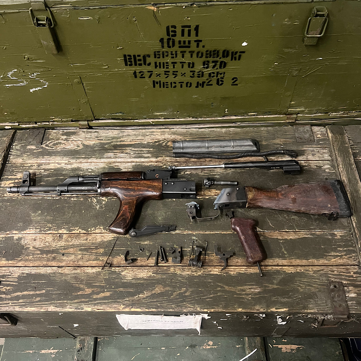 Romanian "G" Original Barrel Parts Kit