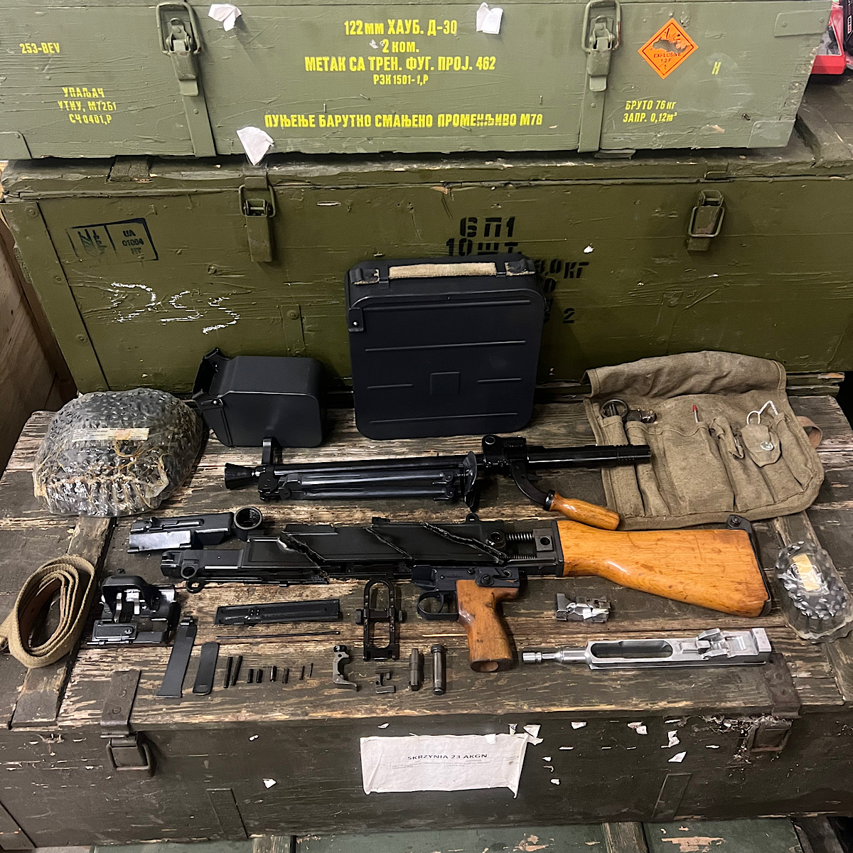 Czech UK59 Original Barrel Parts Kit