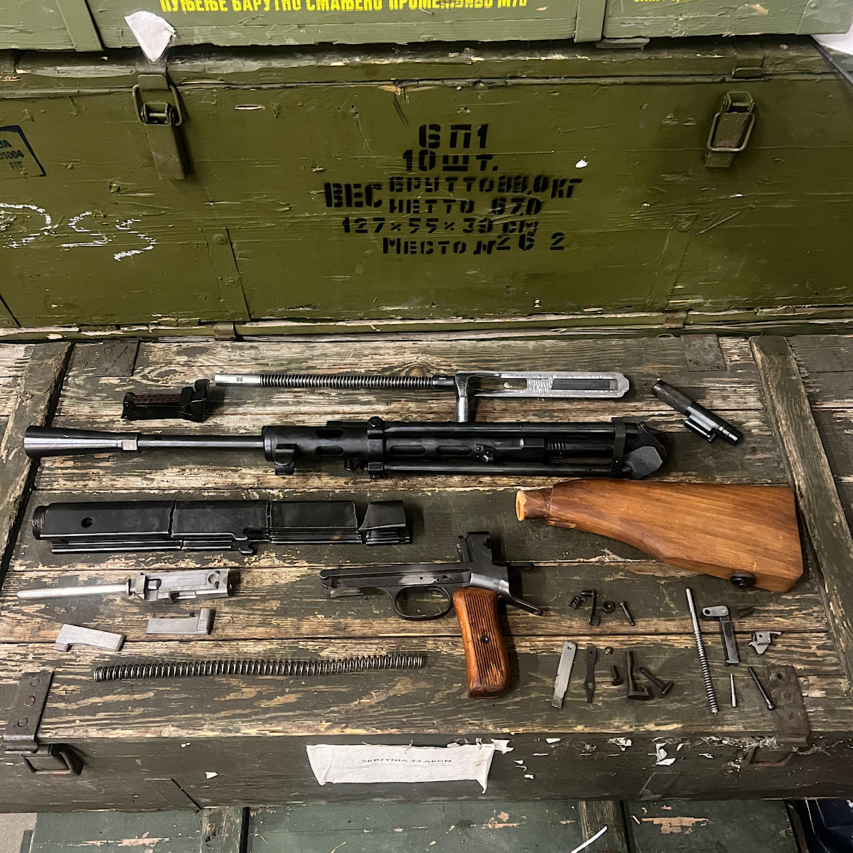 ak出品 Zastava ZPAP92 AK-47 Pistol BULGED TRUNNION 1.5MM RECEIVER