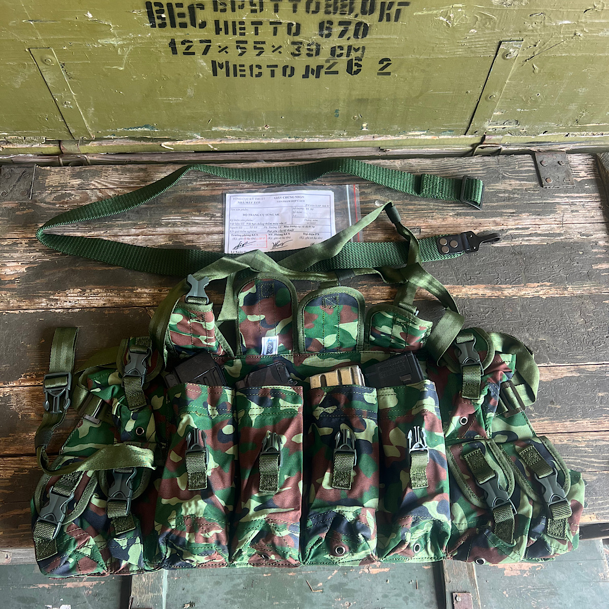 Vietnamese K17 Chest Rig + Sling