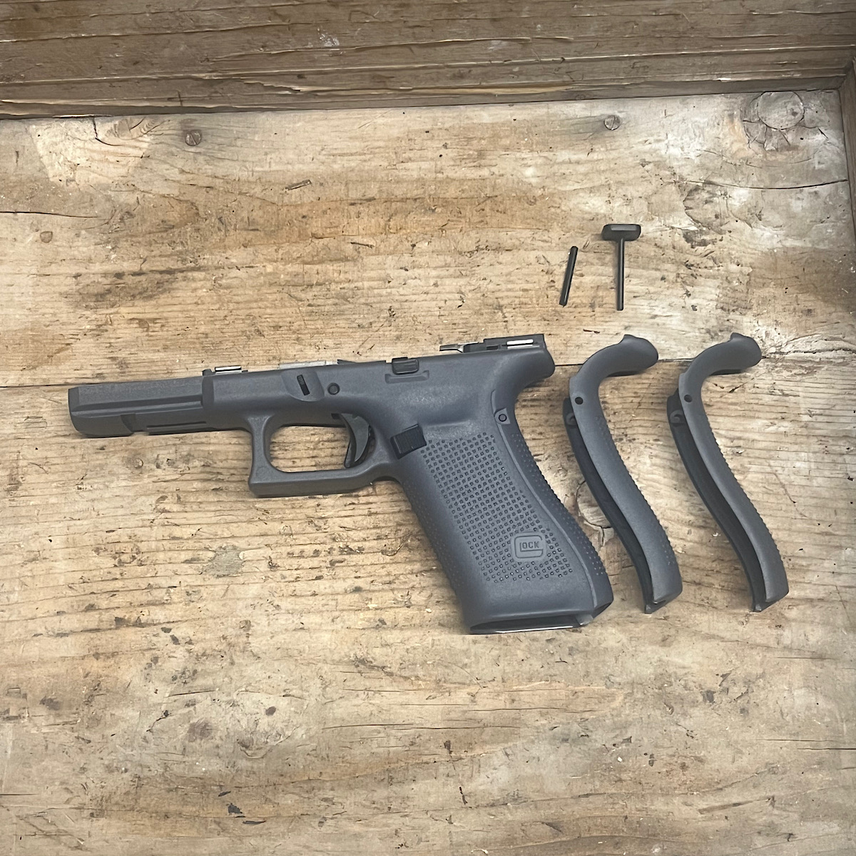 Austrian Glock 17 Complete Frame - Gray